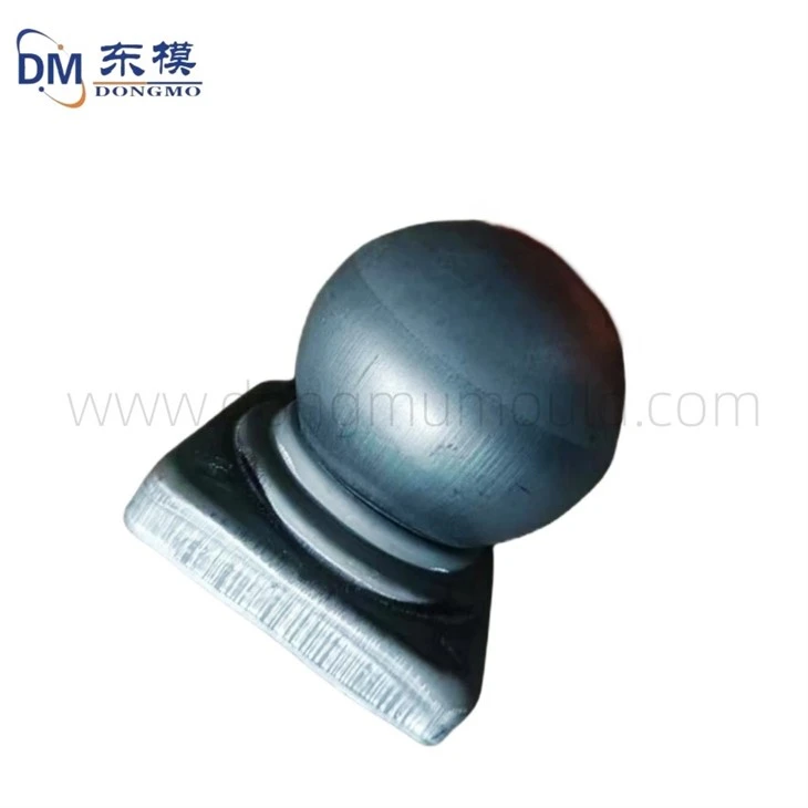 Custom Outdoor Fence Decoration With Hollow Ball Cap Drawing Mold
